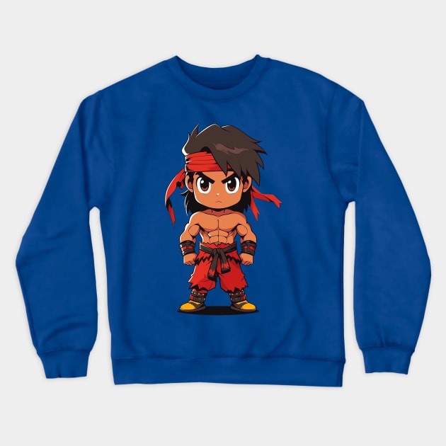 liu kang Crewneck Sweatshirt by piratesnow